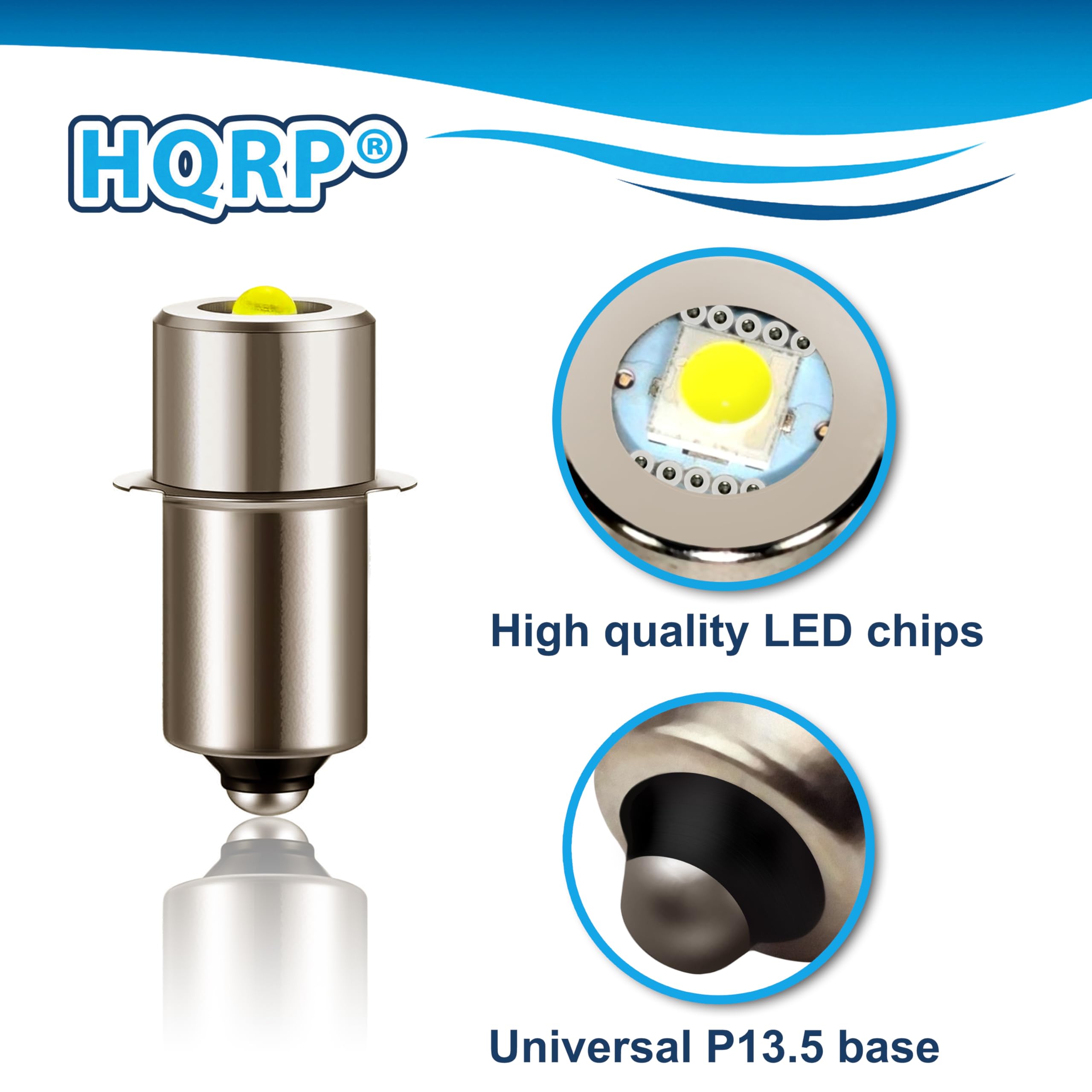 Amazon.com: HQRP 2-Pack LED Upgrade Bulb compatible with